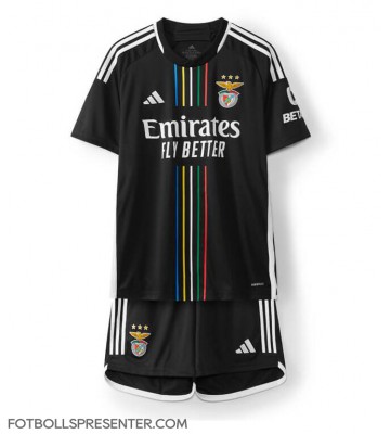 Benfica Bortatröja Barn 2023-24 Kortärmad (+ korta byxor)